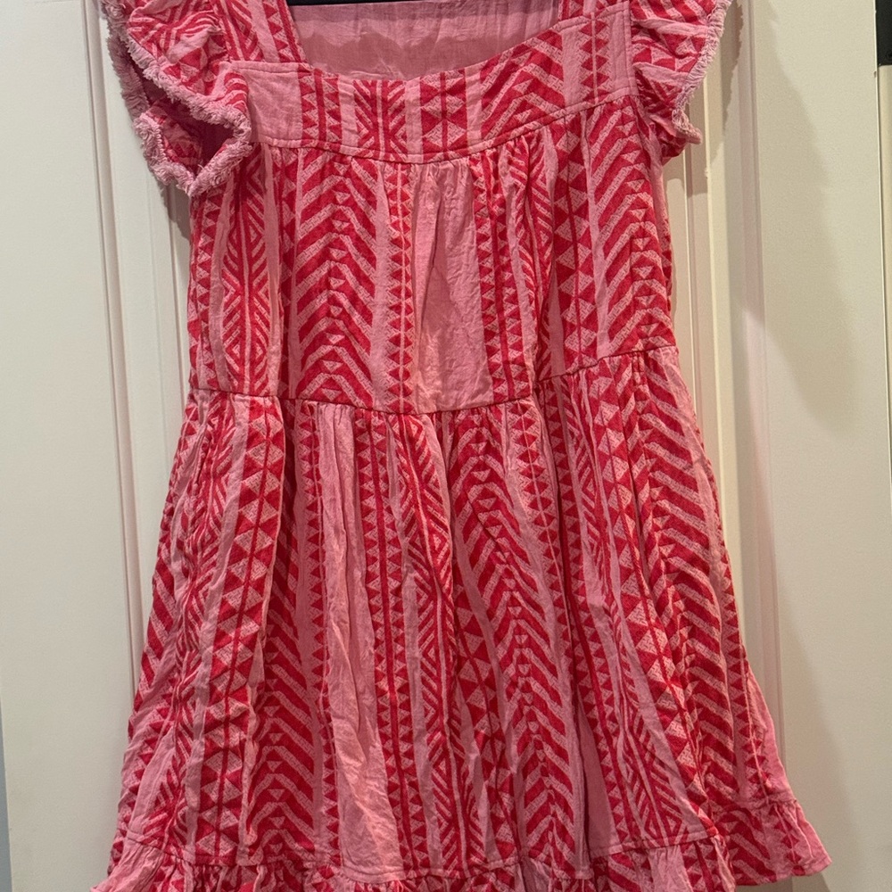 THML Pink Patterned Dress